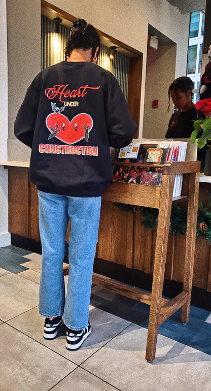 Heart Under Construction Sweatshirt