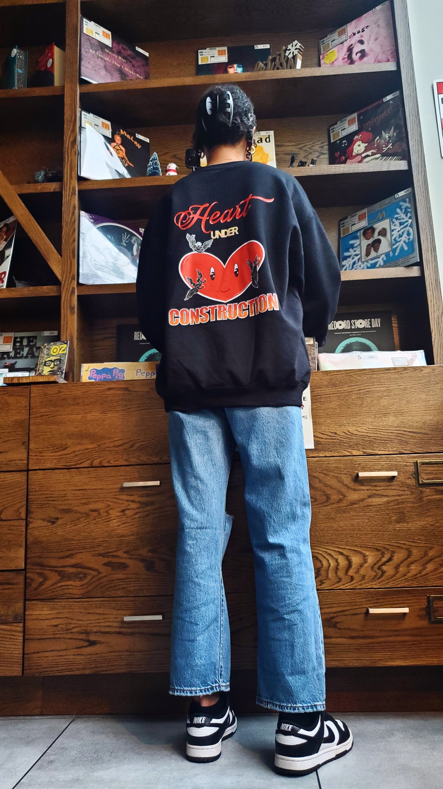 Heart Under Construction Sweatshirt